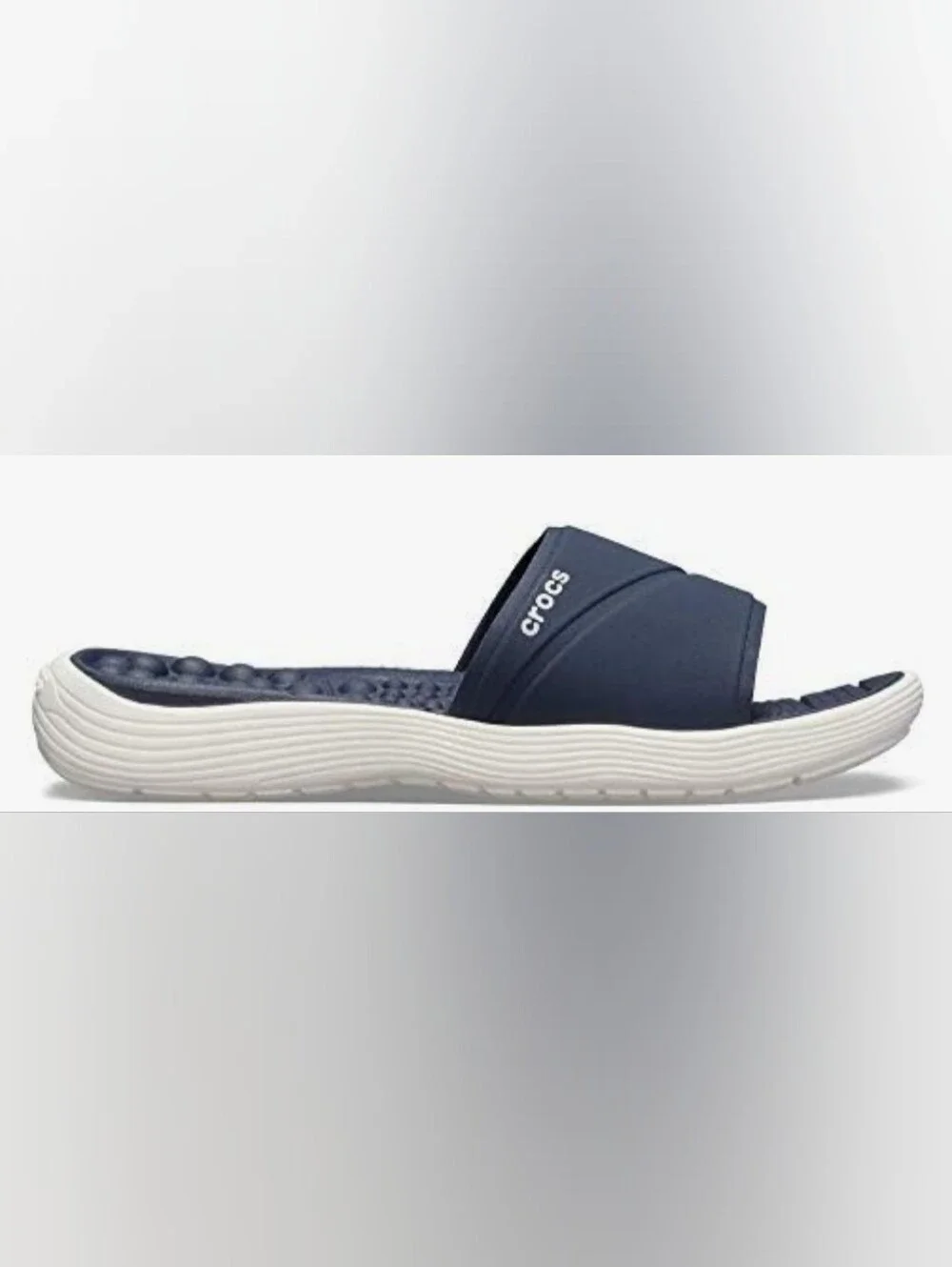 Crocs Navy Slide Sandals